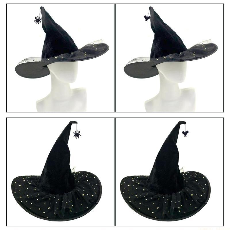 Women Accessories Description - 31BF Halloween Witch Hat 36cm High
