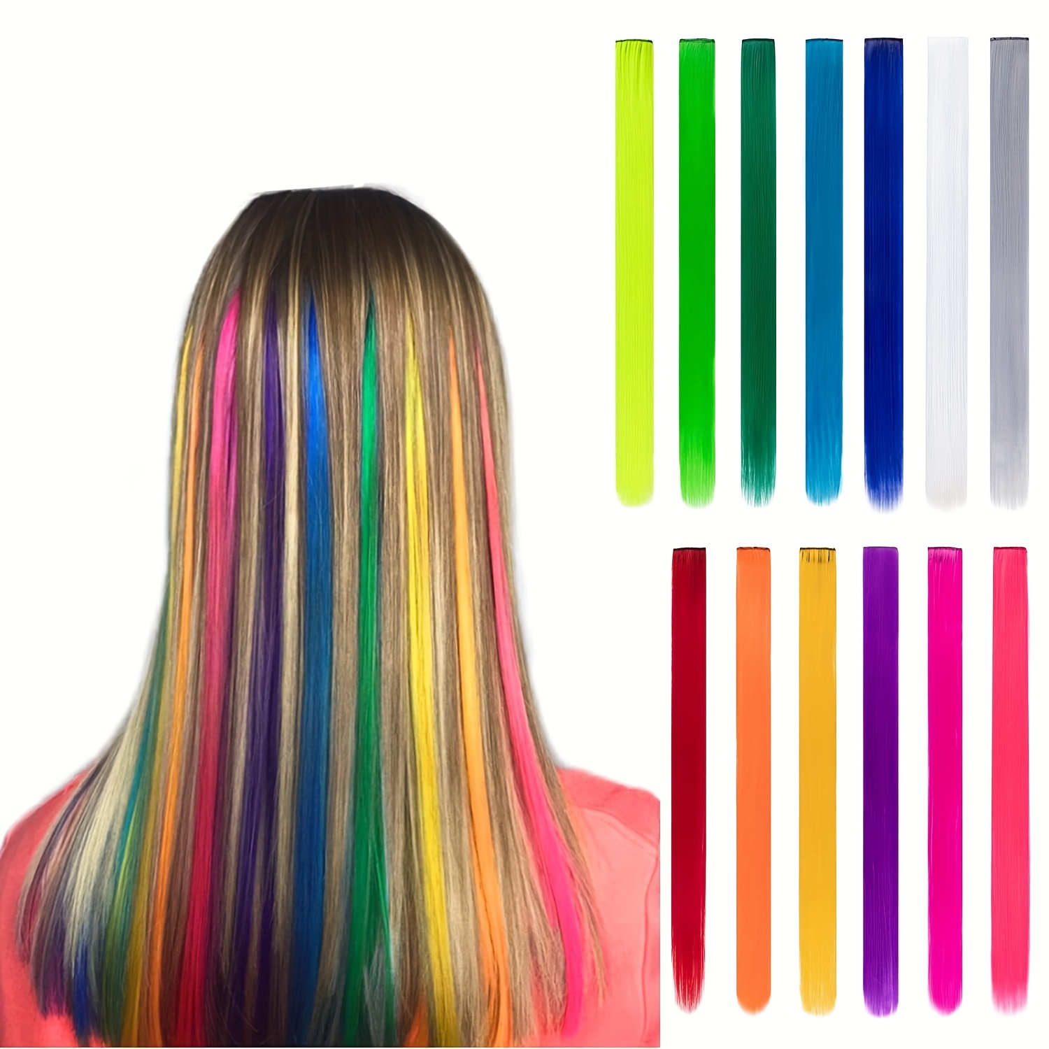 Women'S Y2K Accessories - 13 Colors Colorful Party Highlight Clip