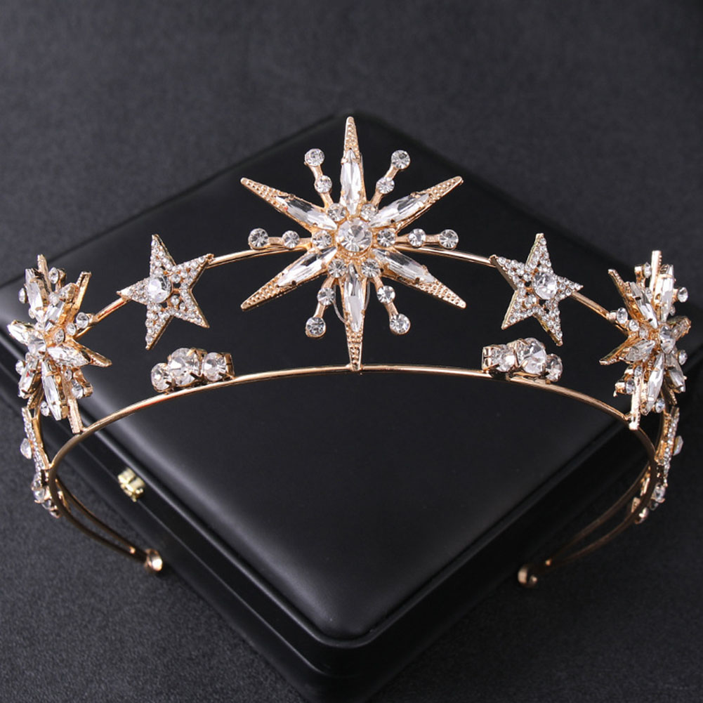 Star Shapedcrown Sparkling Rhi - огляд і ціна Women'S Hair Accessories Wedding