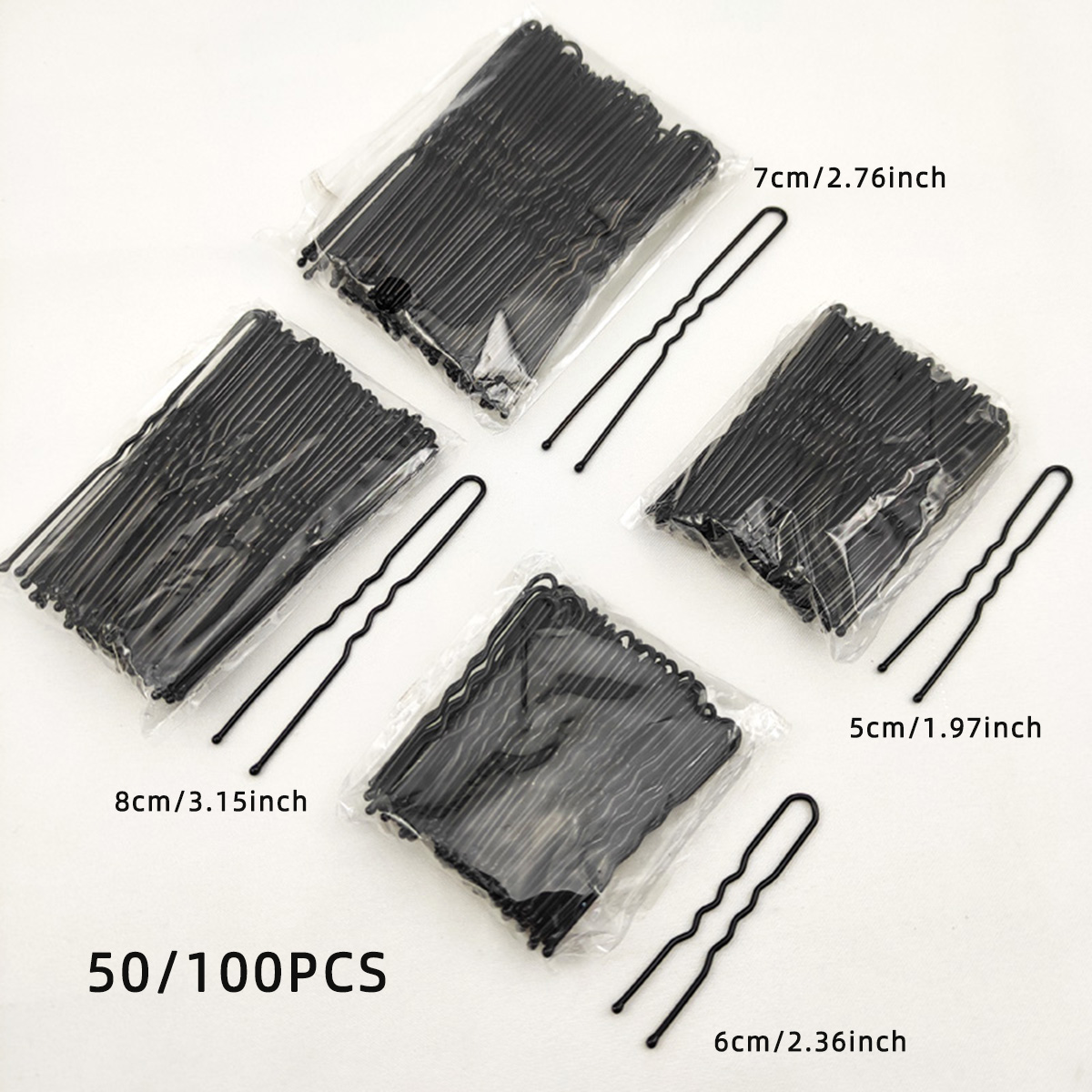 50/100 PCS Women 5/6/7/8 cm Ha - огляд і ціна Women'S Accessories H&M