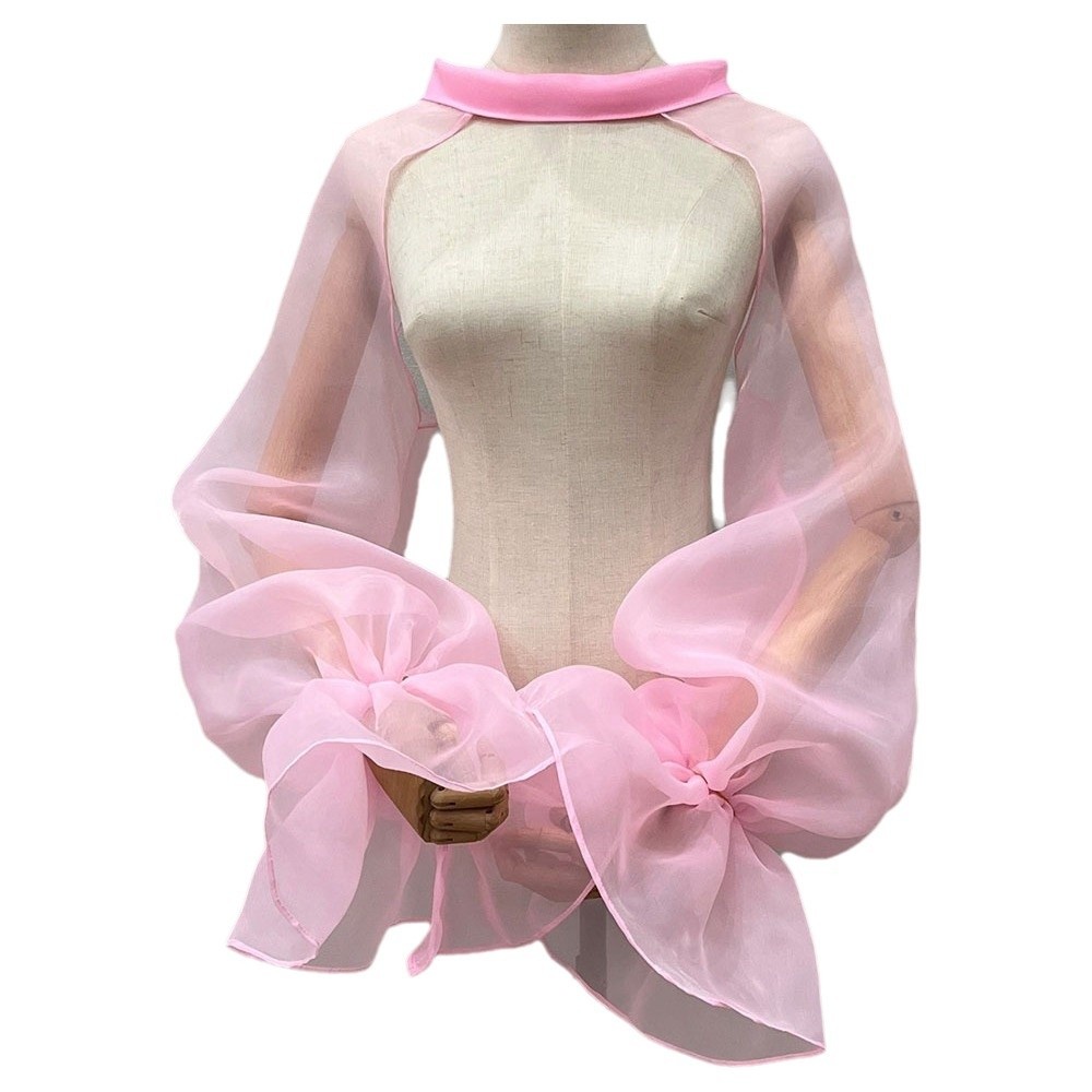 Puffy Bridal Sleeves Long Slee - огляд і ціна Women'S Accessories For Neck