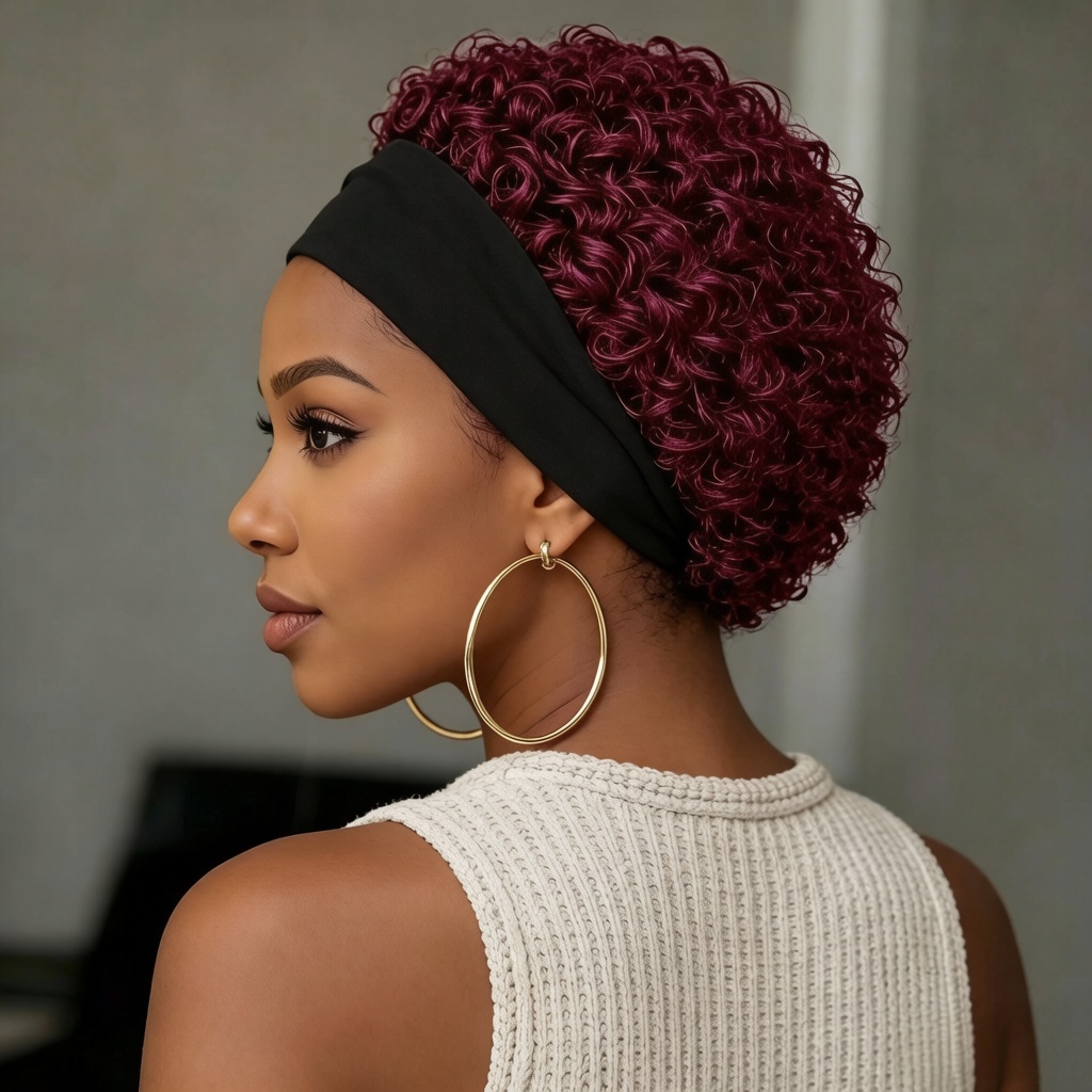 Short Curly Human Hair Wig Wit - огляд і ціна Women Accessories India