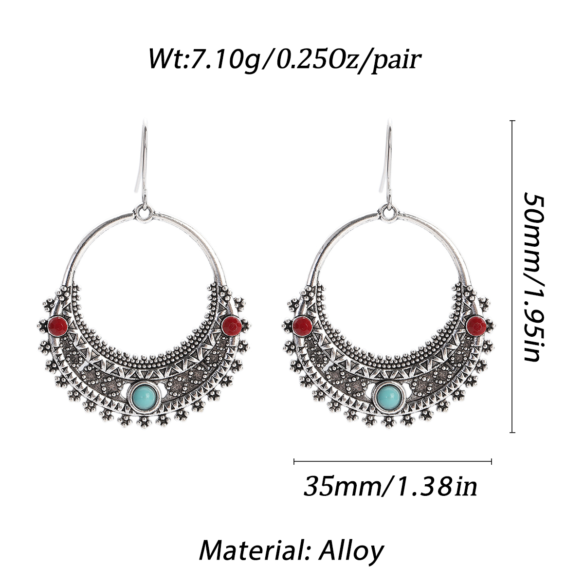 Boho Silver Color Necklace Set - огляд і ціна Women Accessories India