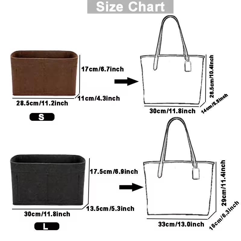 Bag Organizer Felt Liner Pocke - огляд і ціна Women'S Accessories Coach