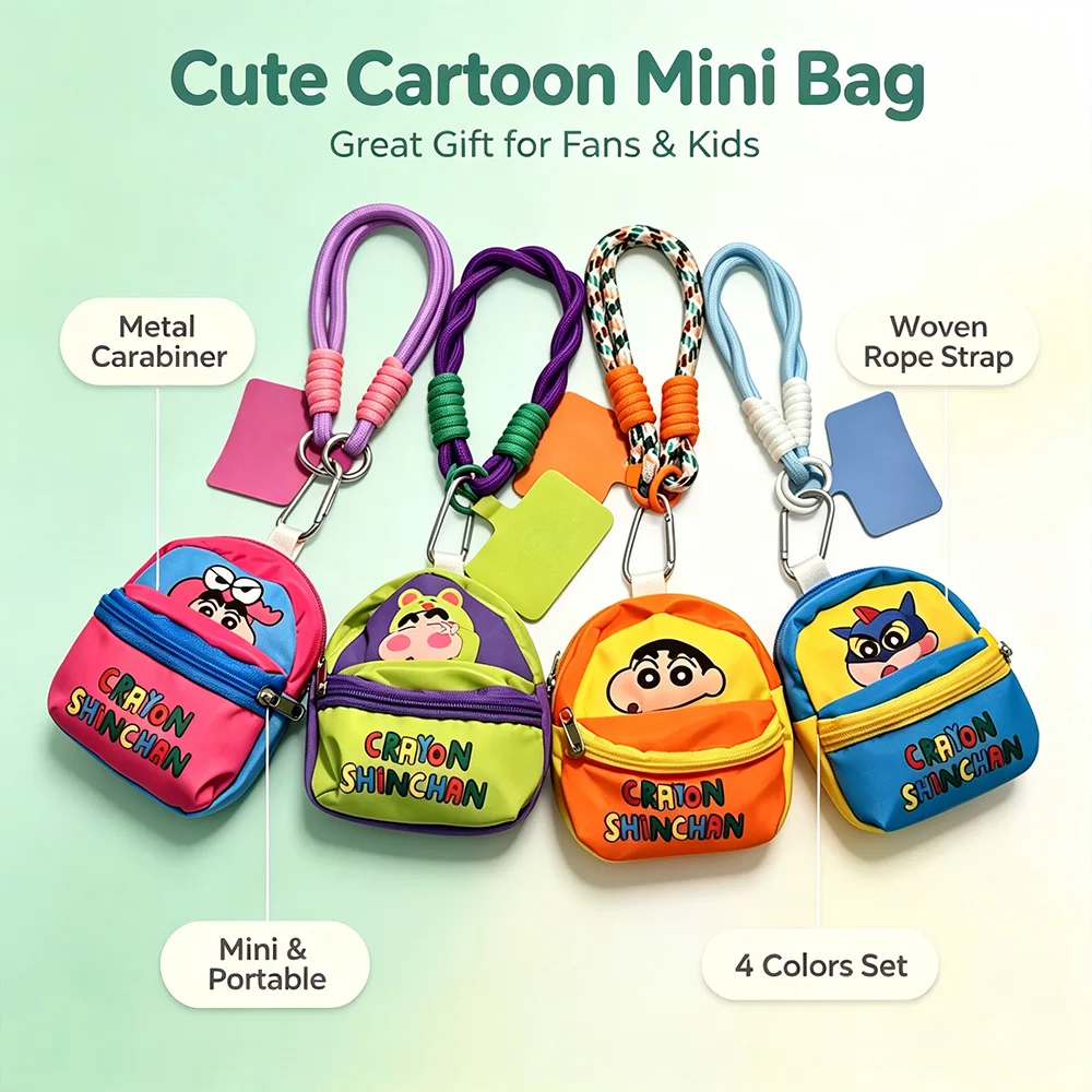 Crayon Shin-chan Mini Lanyard  - огляд і ціна Women Accessories Pouch