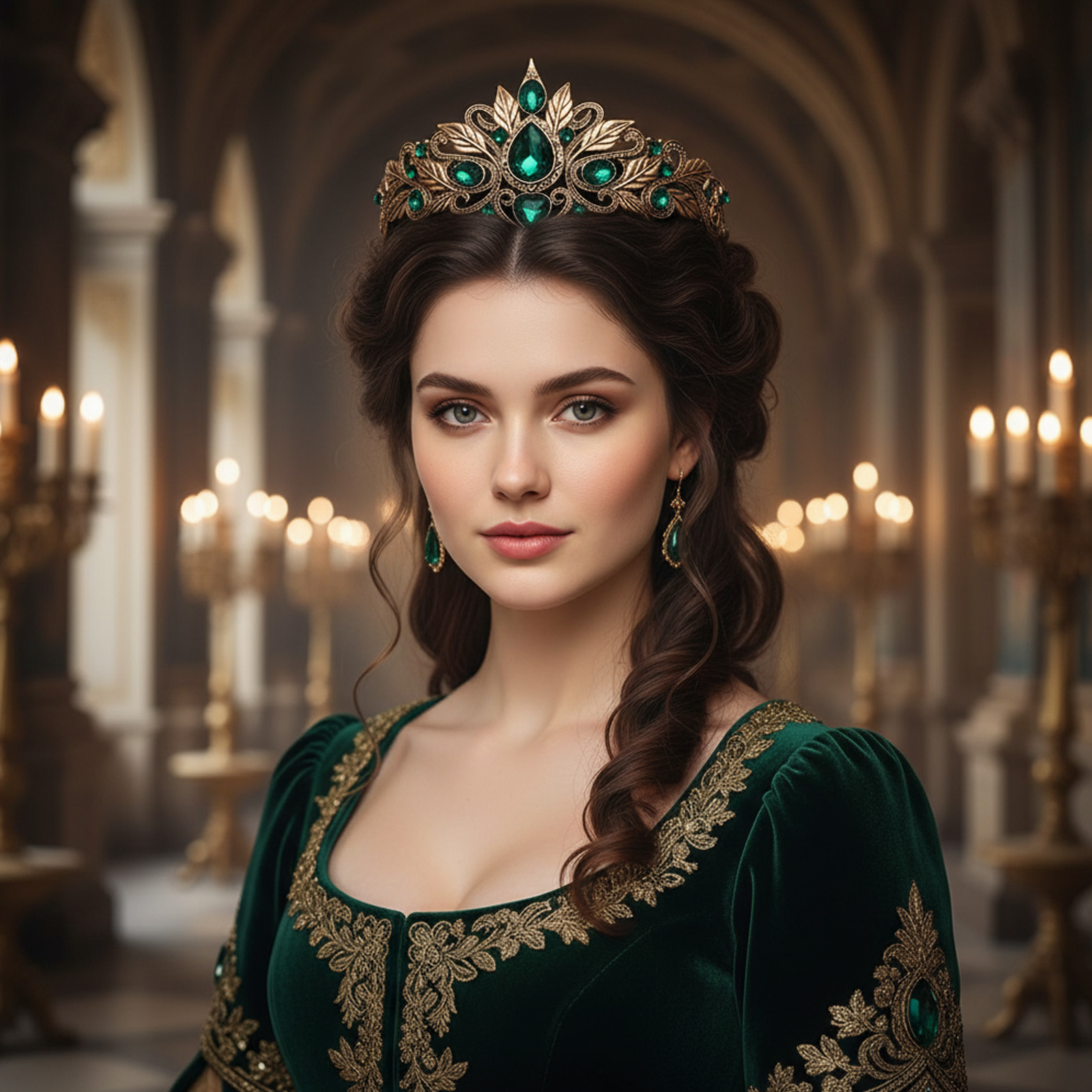 Baroque Style Round Tear Drop  - огляд і ціна Women'S Hair Accessories Wedding