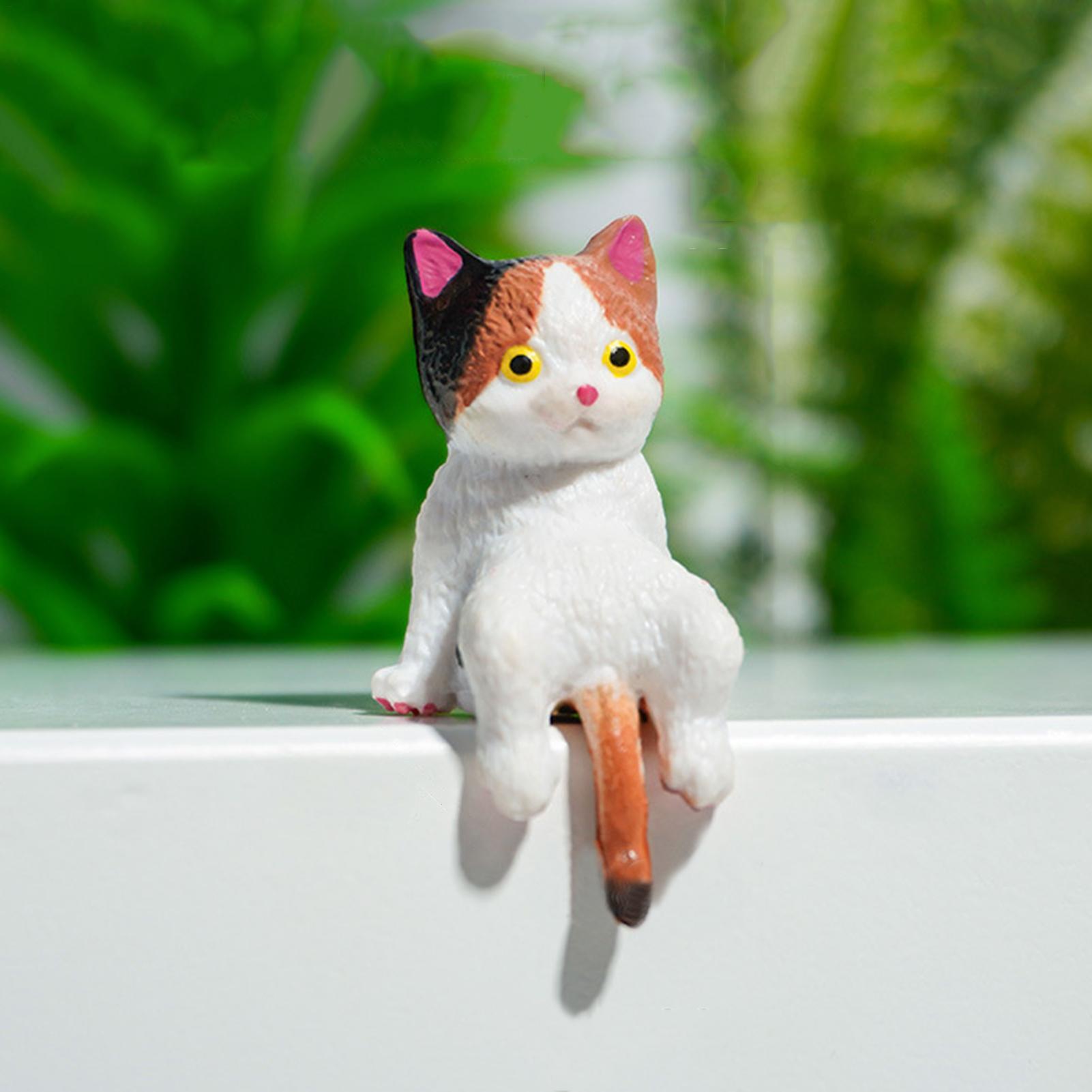 10pcs Cute Mini Cat Ornament C - огляд і ціна Women Accessories India