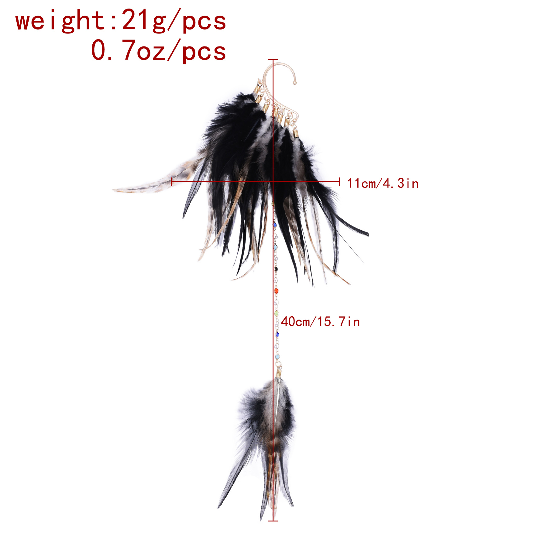 Bohemian Ethnic Style Feather  - огляд і ціна Women Accessories India