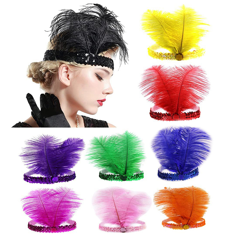 Sequins Feather Crystal Headba - огляд і ціна Women Accessories India