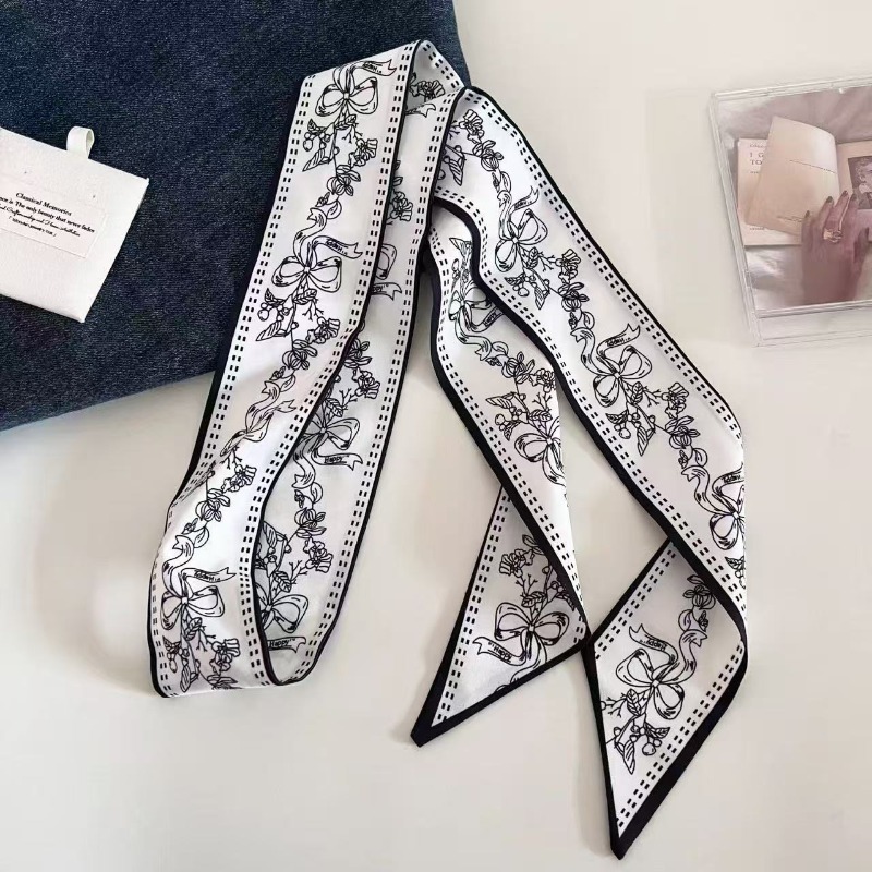 Black White Double Sided Paisl - огляд і ціна Women'S Accessories For Neck