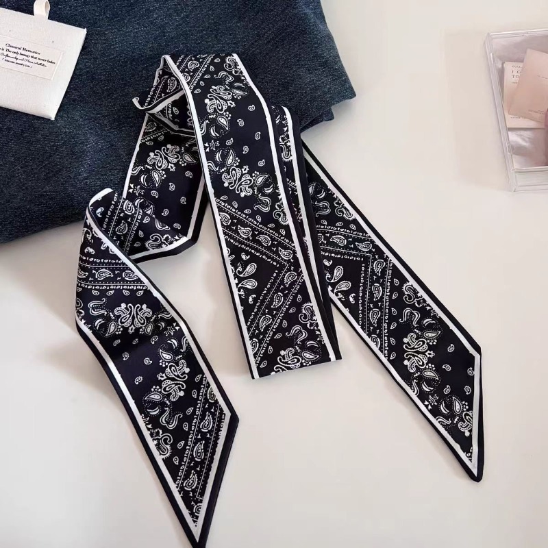 Black White Double Sided Paisl - огляд і ціна Women'S Accessories For Neck