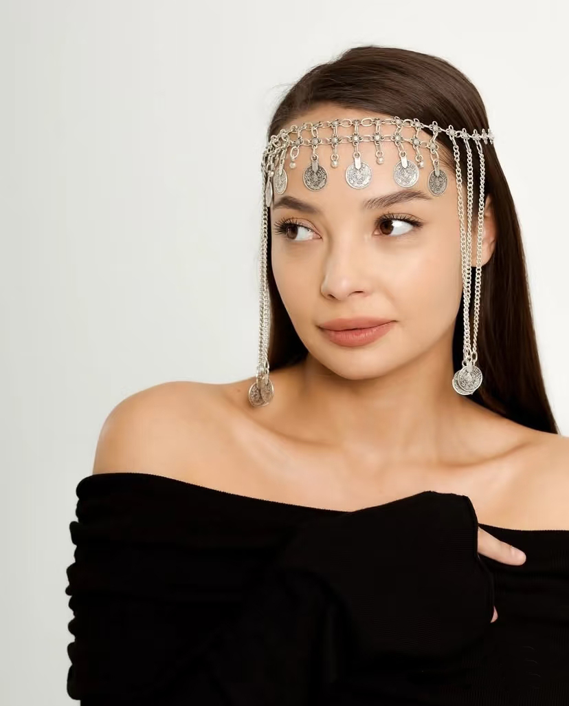 Retro Silvery Alloy Chain Fore - огляд і ціна Women Accessories India