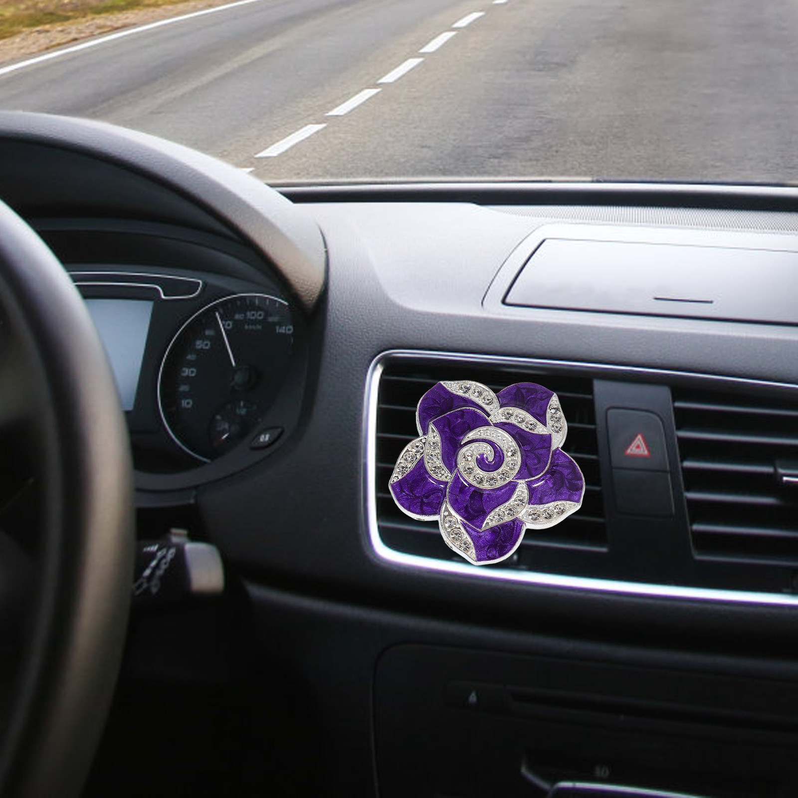 4Pcs Car Air Vent Clips Flower - огляд і ціна Women Accessories Outlet