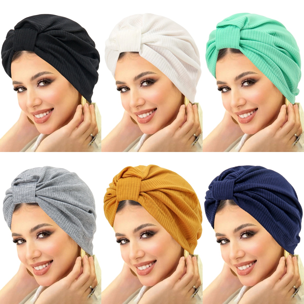 New Solid Color Women Muslim H - огляд і ціна Women Accessories India