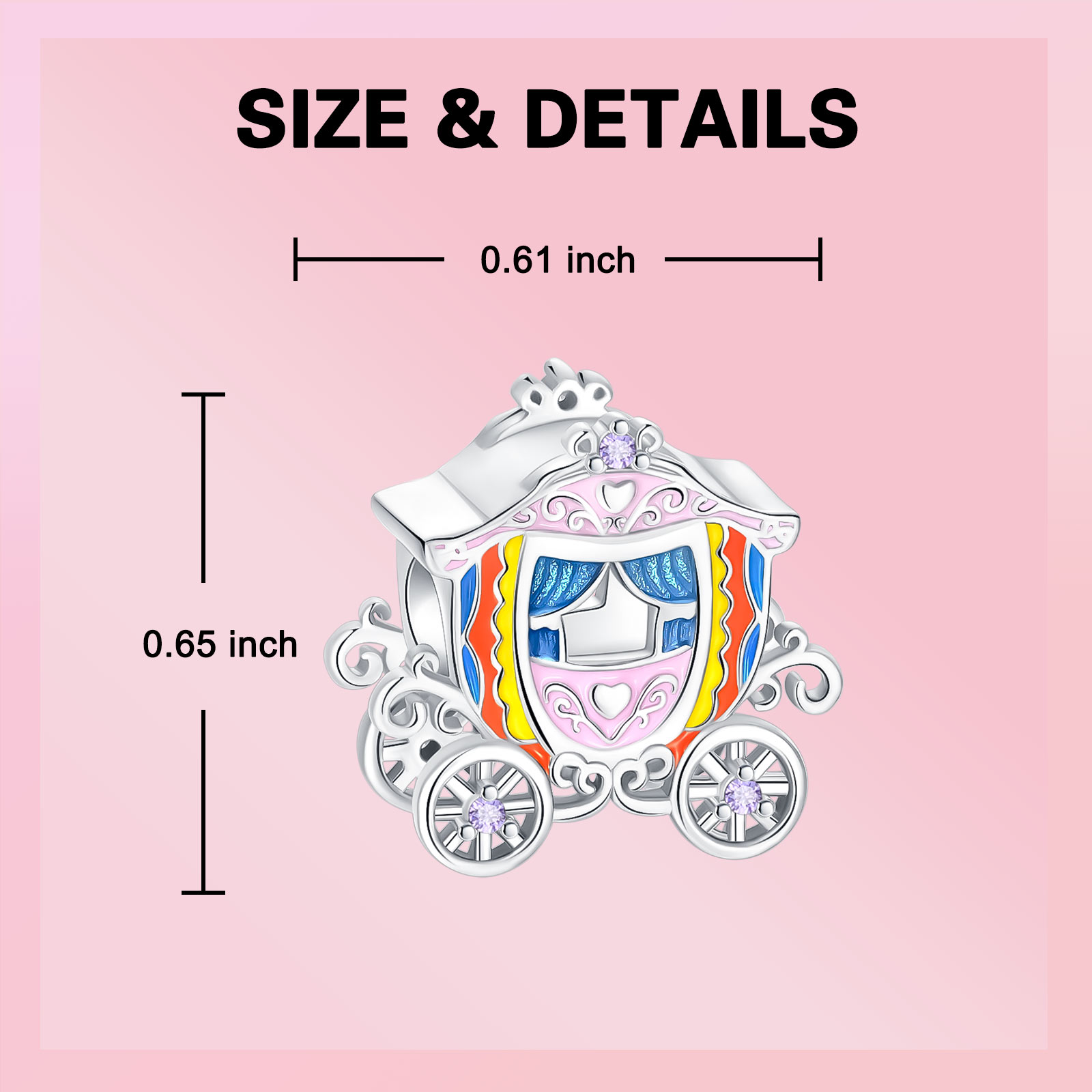 925 Sterling Silver Charm Fair - огляд і ціна Women'S Accessories Coach
