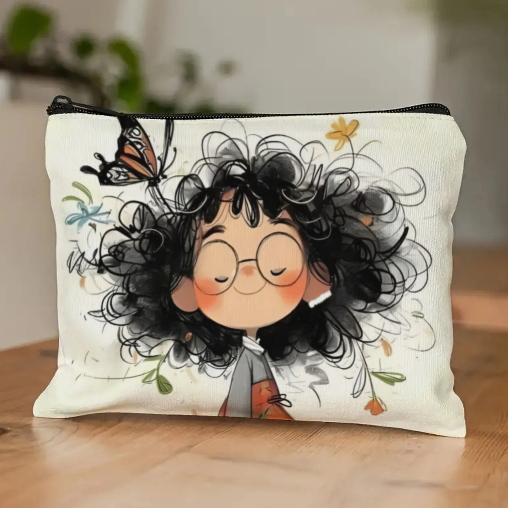 Cartoon Girl Makeup Bag Zipper - огляд і ціна Women Accessories Pouch