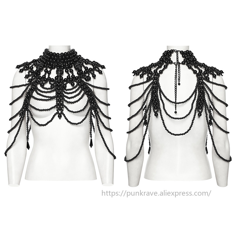 PUNK RAVE Women's Gothic Skull - огляд і ціна Women'S Accessories For Neck