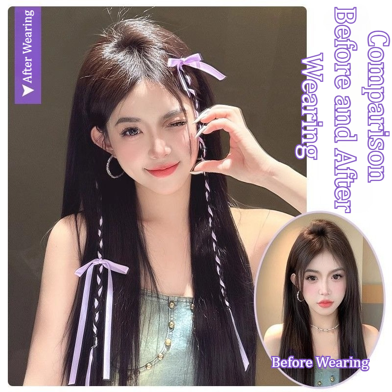 2/4PCS Ribbon Bow Boxing Braid - огляд і ціна Women'S Y2K Accessories