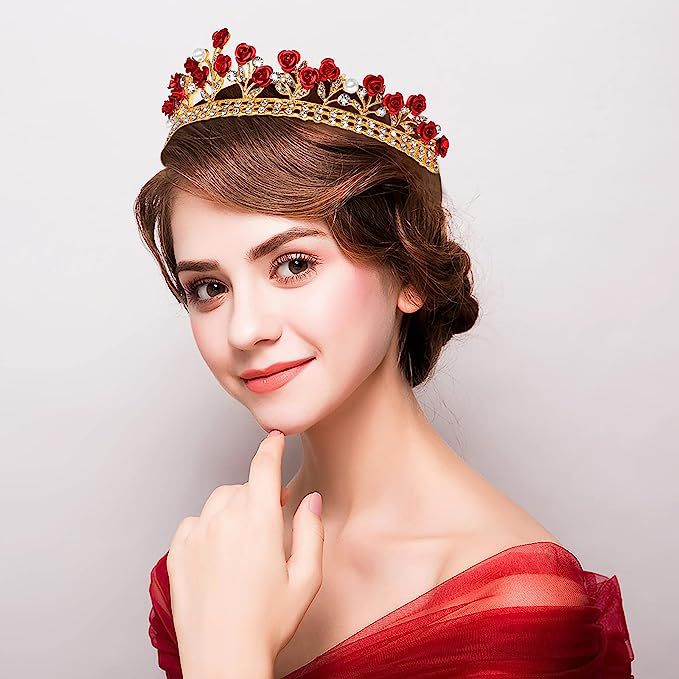 Baroque Ceramic Bridal Crown R - огляд і ціна Women'S Hair Accessories Wedding